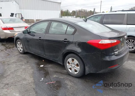 2014 Kia Forte Lx from USA, damaged, VIN KNAFK4A60E5160708
